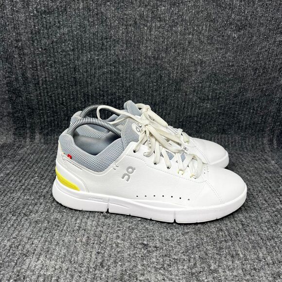 On Cloud The Roger Advantage White Nimbus Court Athletic Shoes Women’s Sz 8.5 - Picture 1 of 9